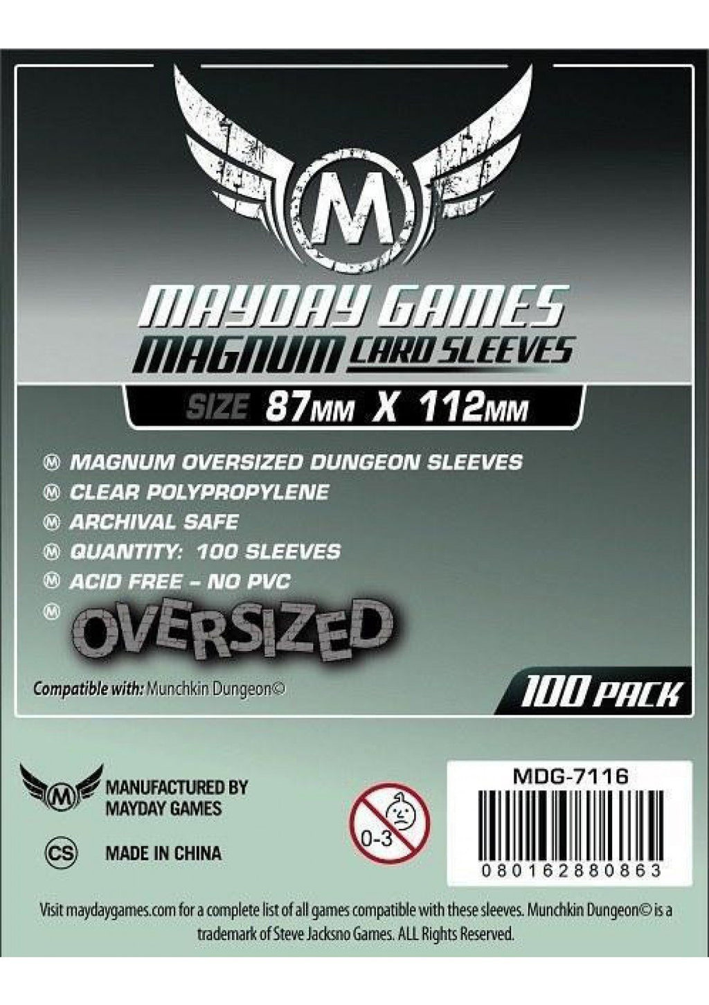 munchkin dungeon card sleeves Card Sleeves: Mayday