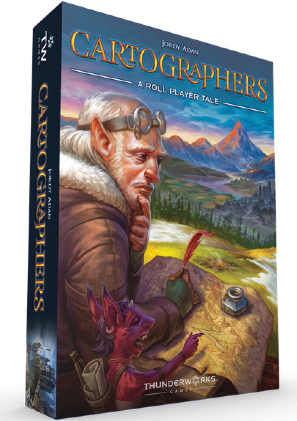Cartographers A Roll Player Tale Tabletop Games Pty Ltd