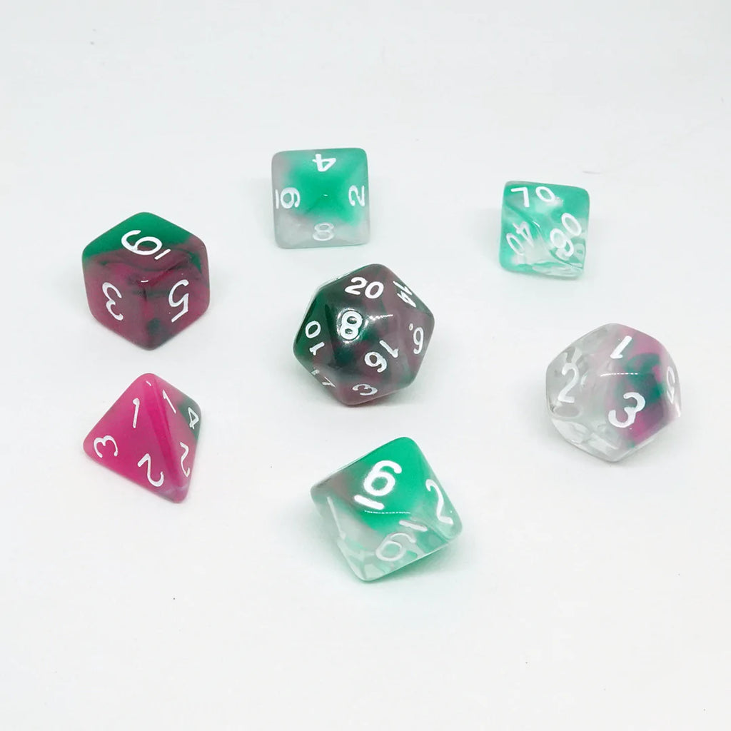 Dice Chronicle Cards Dice Set 'Dusk' Resin Tabletop Games Pty Ltd