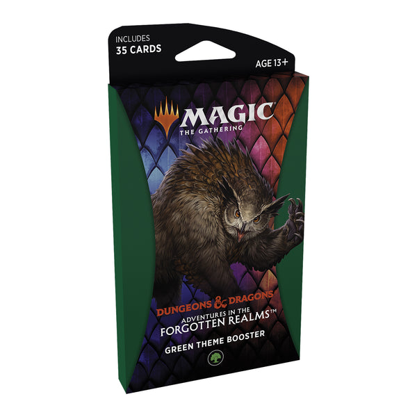 MTG Magic the Gathering: Adventures in the Forgotten Realms - Theme Booster (Green)