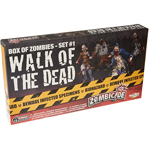  Zombicide Box of Zombies 1 Ultimate Survivors Board Game : Toys  & Games