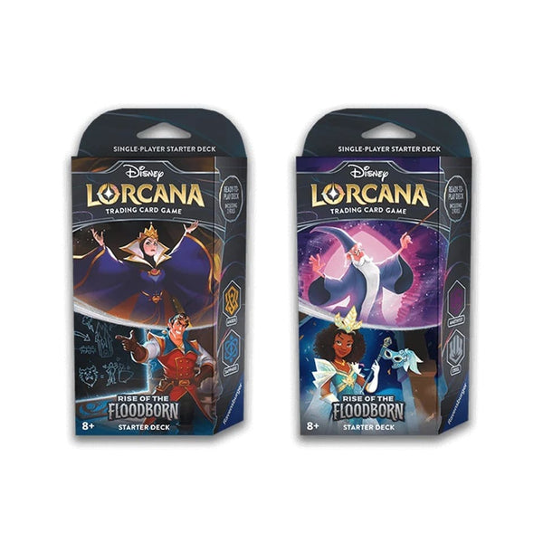 Disney Lorcana: Rise of the Floodborn Starter Decks (Pair)