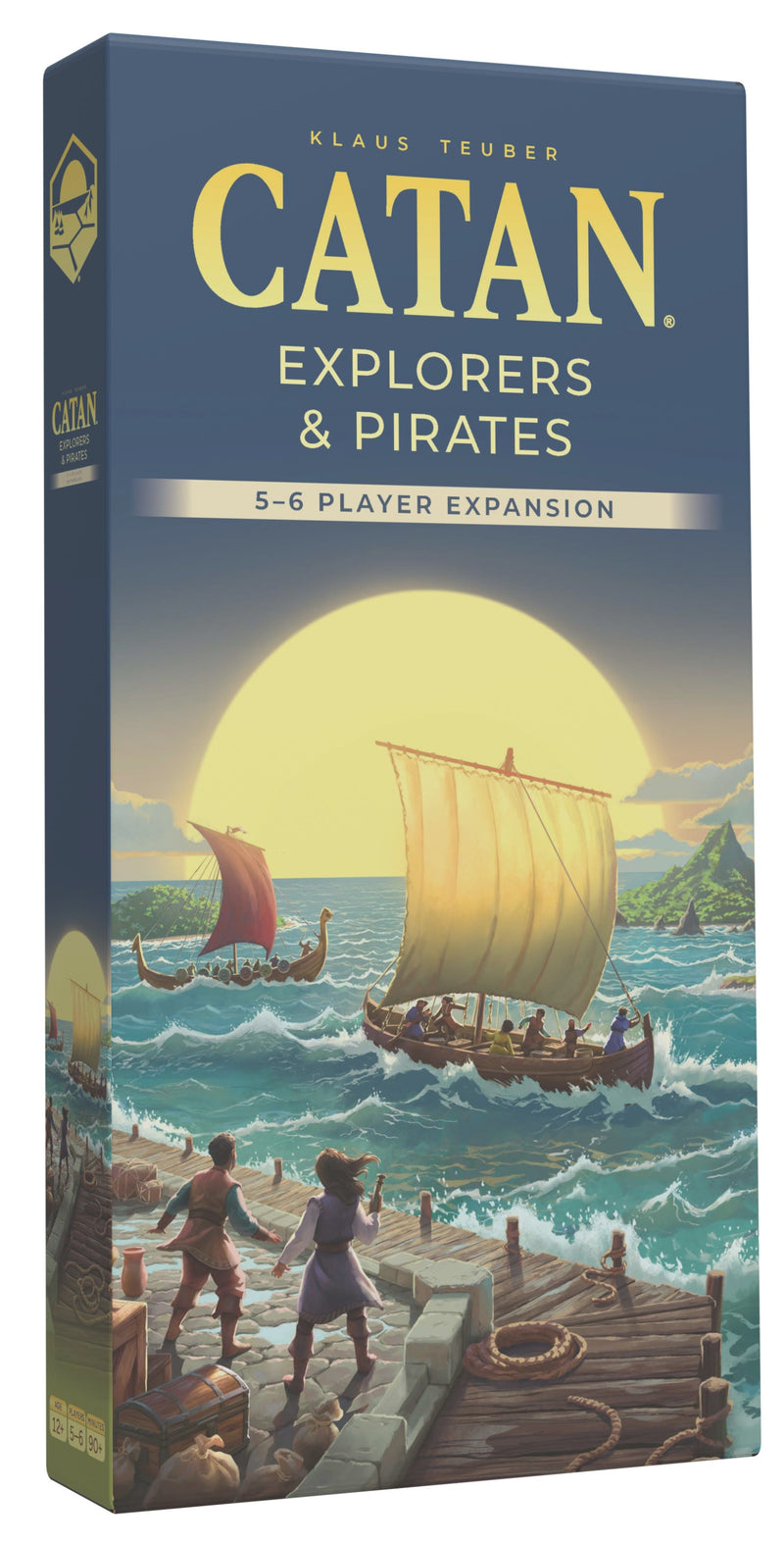 Catan (6th Edition): Explorers & Pirates Expansion 5-6 Player Expansion