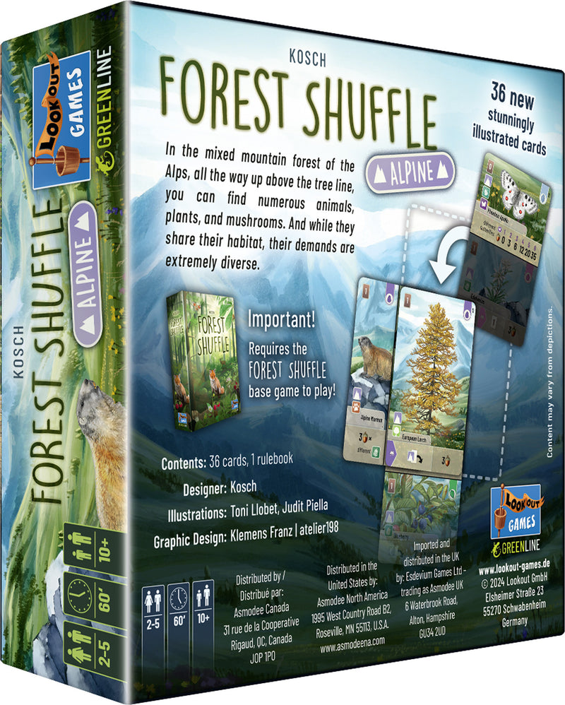 Forest Shuffle: Alpine Expansion