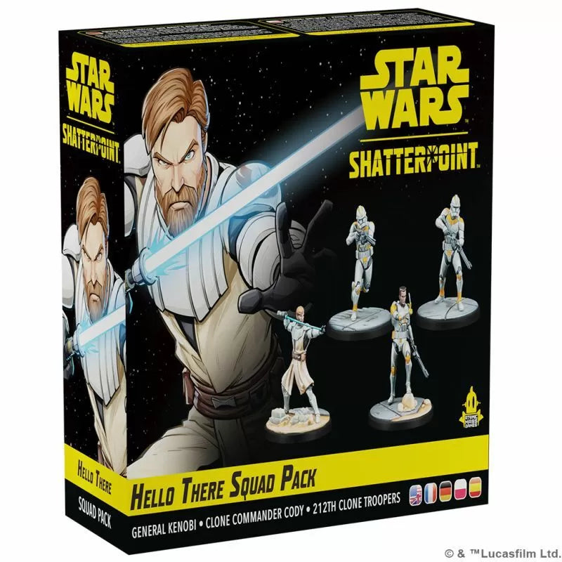 Star Wars Shatterpoint: Hello There General Obi-Wan Kenobi Squad Pack