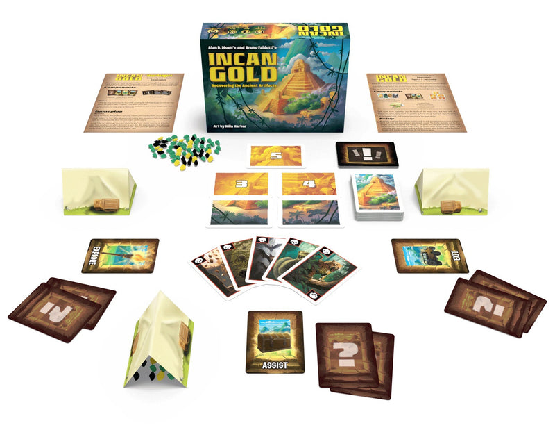 Incan Gold 2024 Edition (Inc New Dangers Expansion)