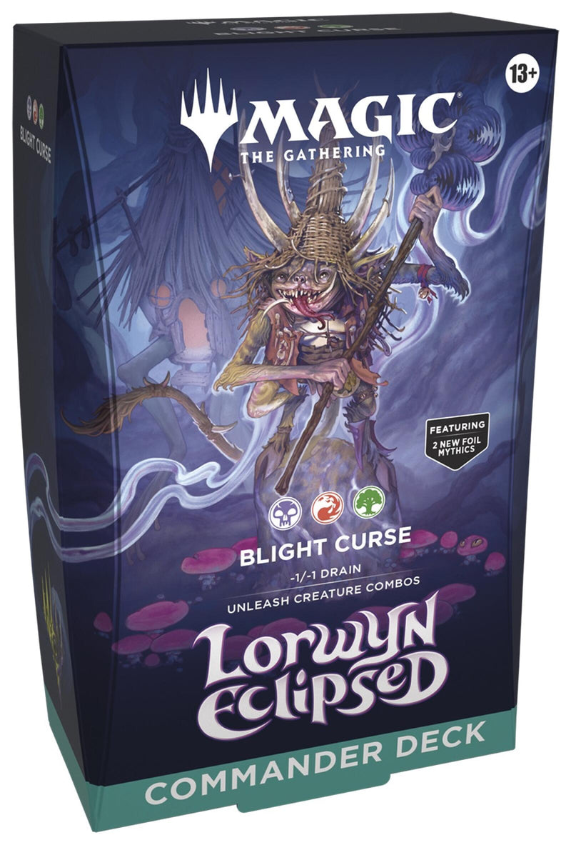 MTG Magic the Gathering: Lorwyn Eclipsed - Commander Deck (2 Decks)