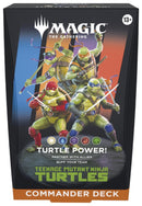 MTG Magic the Gathering Teenage Mutant Ninja Turtles - Commander Deck Turtle Power (WHITE/BLUE/BLACK/RED/GREEN)