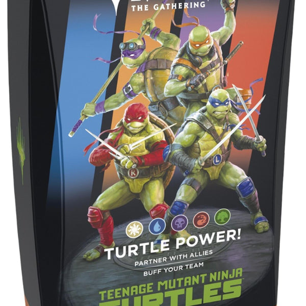 MTG Magic the Gathering Teenage Mutant Ninja Turtles - Commander Deck Tabletop Games Pty Ltd MTG Magic the Gathering Teenage Mutant Ninja Turtles - Commander Deck Tabletop Games Pty Ltd