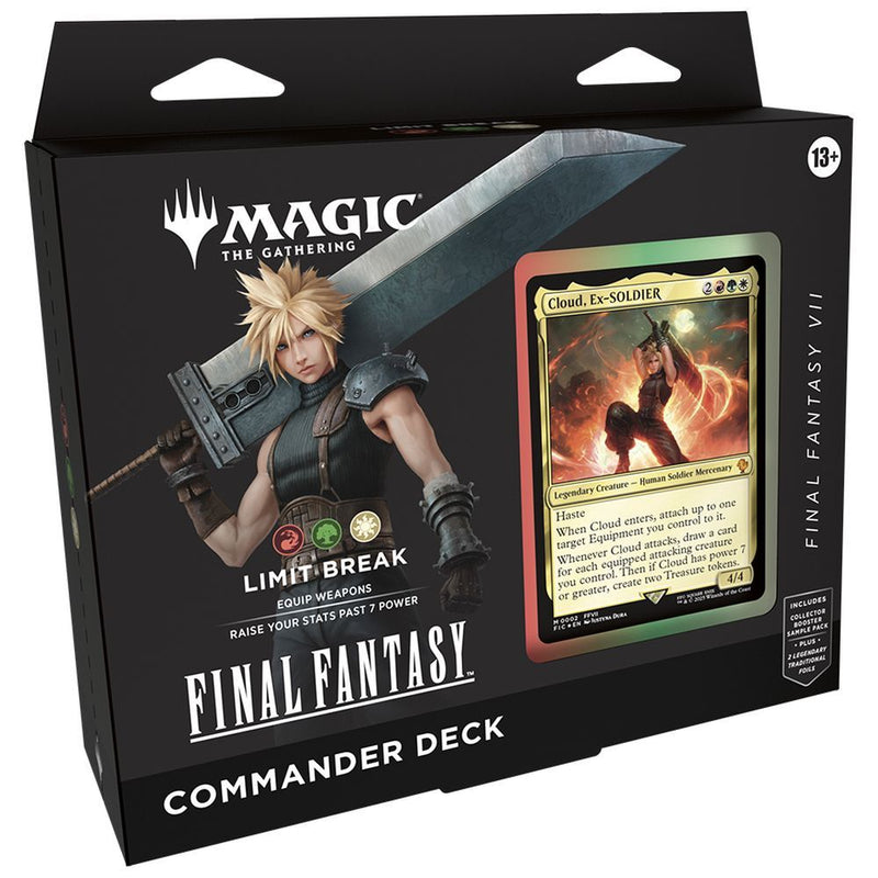 MTG Magic the Gathering: Final Fantasy - Commander Deck Display (4)