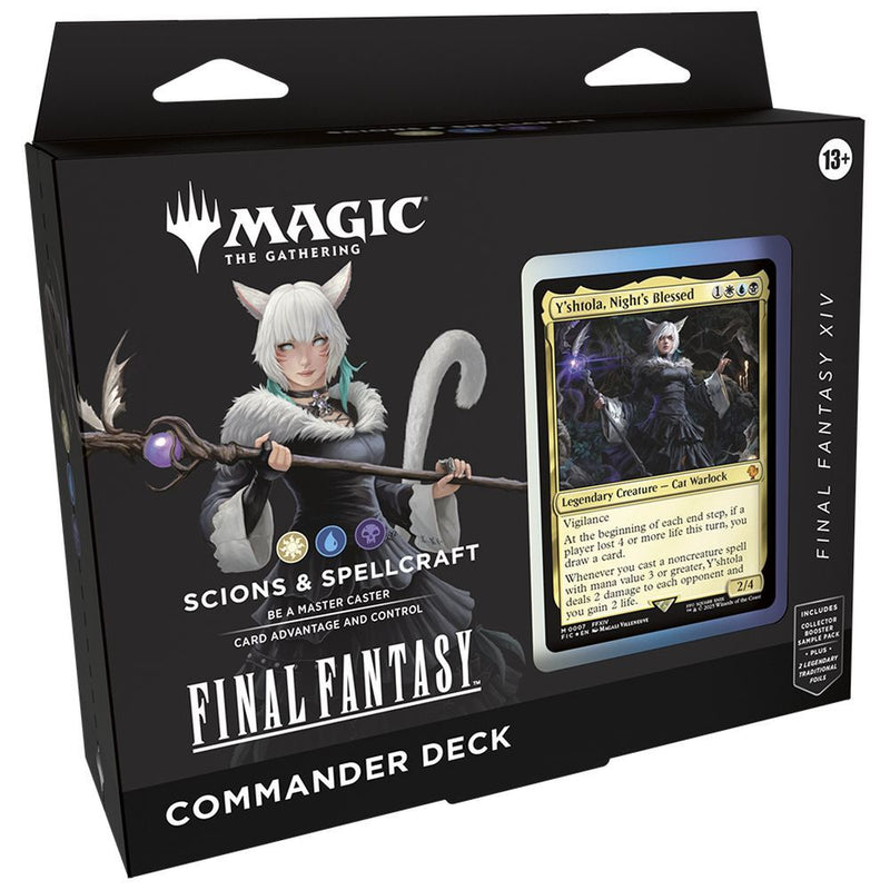 MTG Magic the Gathering: Final Fantasy - Commander Deck Display (4)