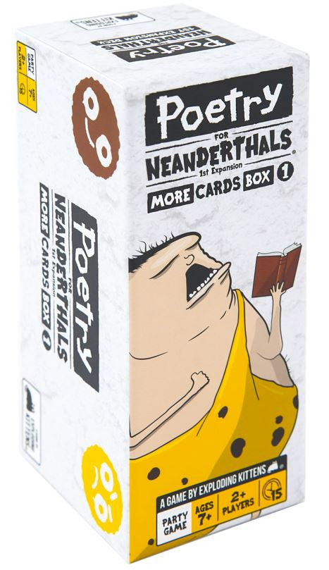 Poetry For Neanderthals: Expansion More Cards Box 1 (By Exploding Kittens)