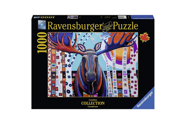 Puzzle: (1000 pc) Winter Moose