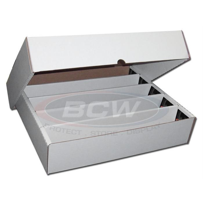 Deck Box: BCW - Storage Box 5000 Count Full Lid