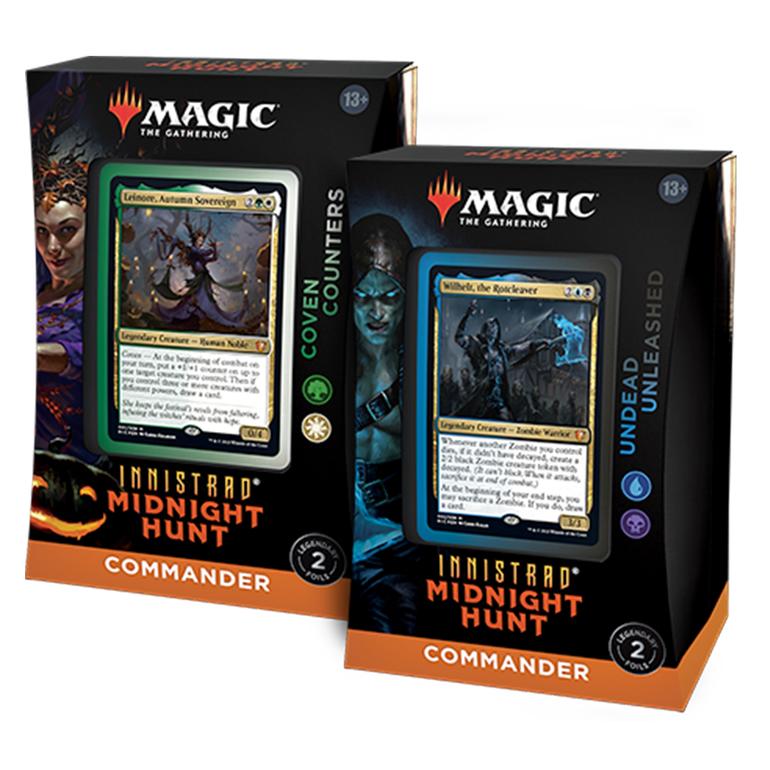MTG Magic the Gathering: Innistrad Midnight Hunt - Commander Bundle (Set of 2)