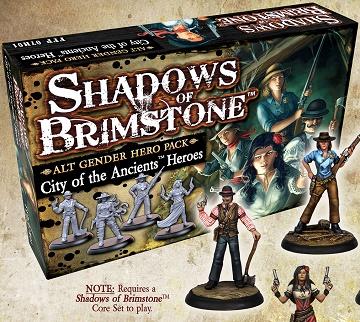 Shadows of Brimstone: City of the Ancients Alt Gender Hero Pack