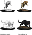D&D Nolzur's Marvelous Unpainted Miniatures: Panther & Leopard