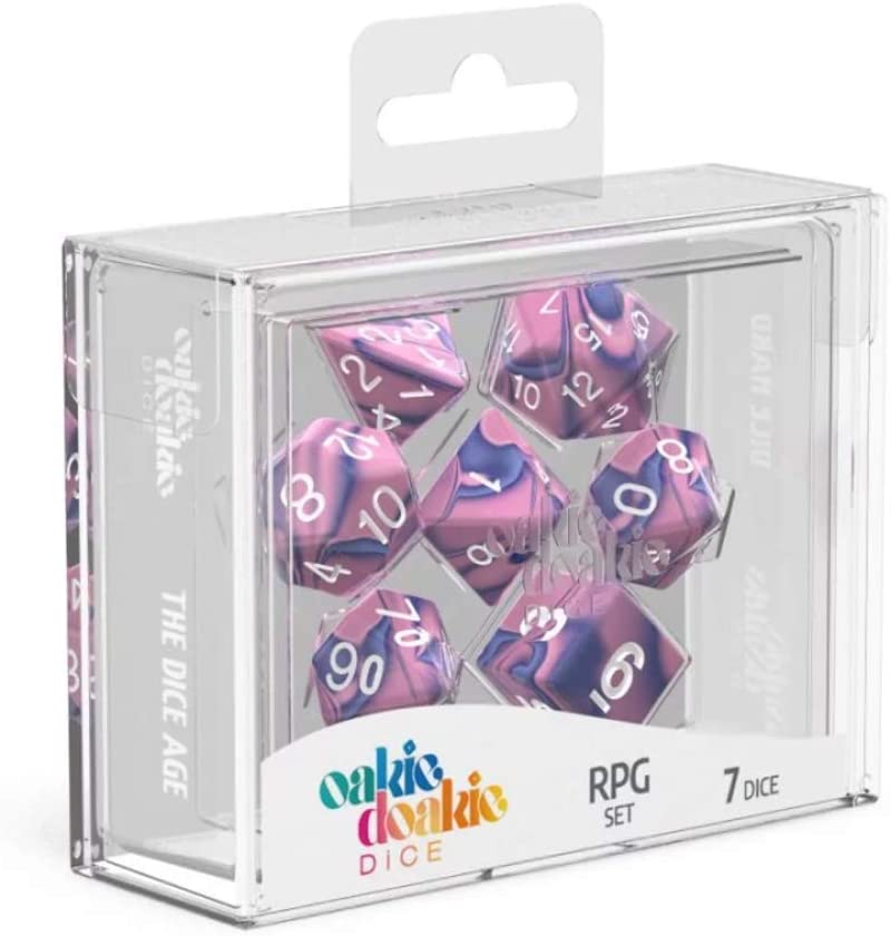 Dice: Oakie Doakie Dice RPG Set GemiDice - Venus (7)