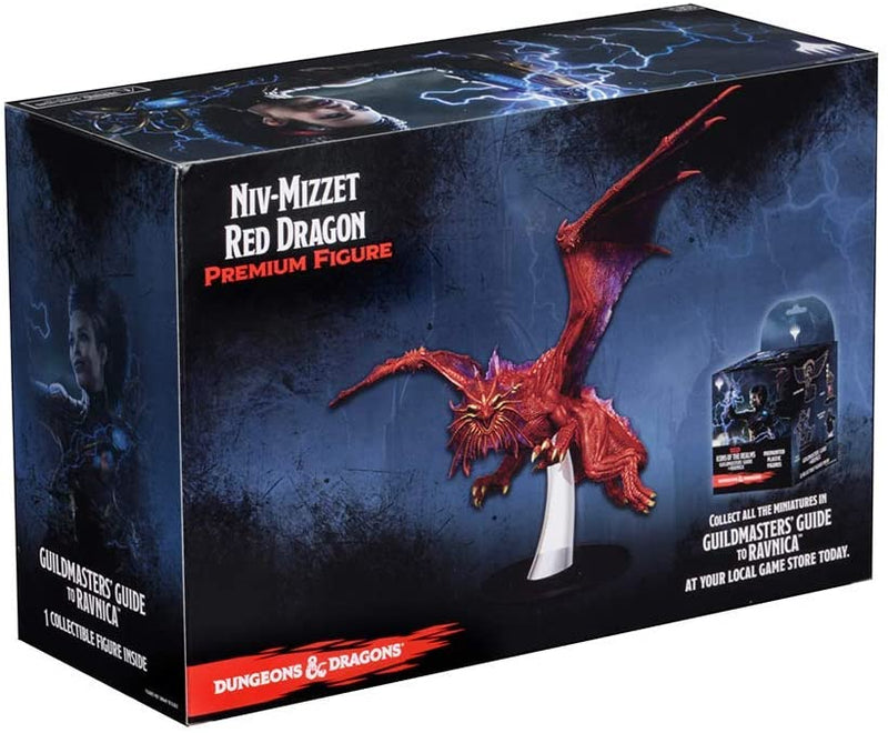 D&D Icons of the Realms: Guildmaster's Guide to Ravnica Niv-Mizzet Red Dragon Premium Figure