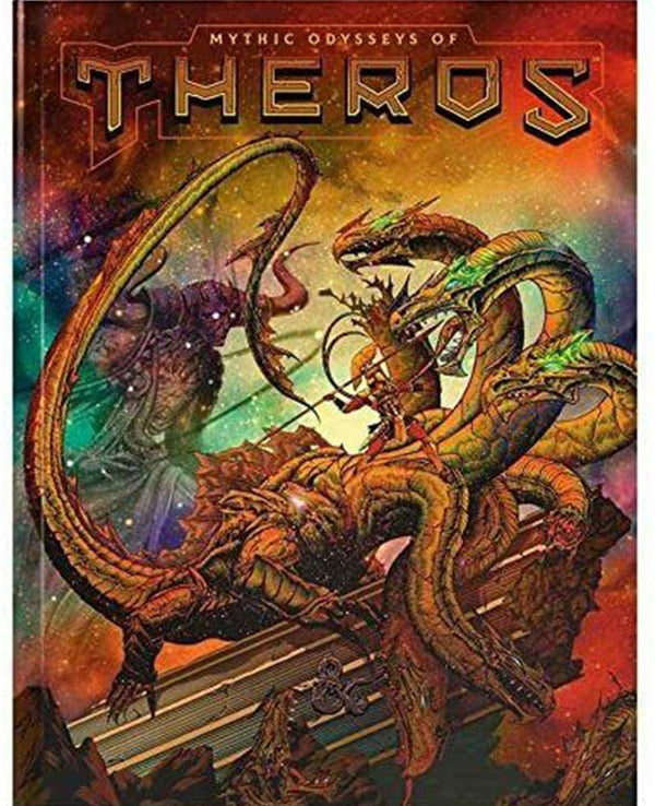 D&D 5e Mythic Odysseys Of Theros Alternate Art Hard Cover