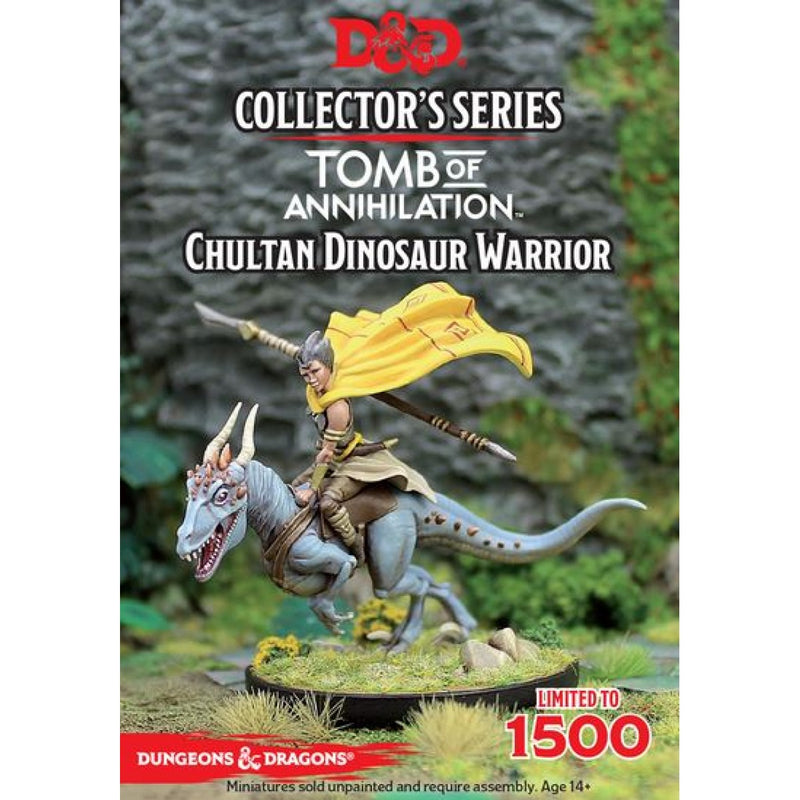 D&D Collector's Series Miniatures: Tomb of Annihilation - Chultan Dinosaur Warrior