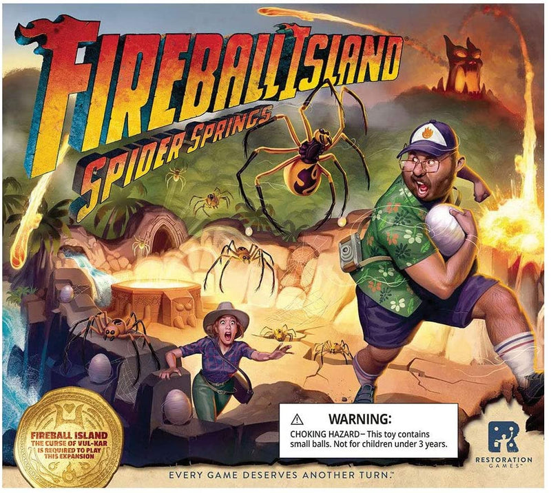 Fireball Island: The Curse of Vul-Kar - Spider Springs