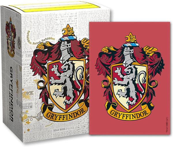 Card Sleeves: Dragon Shield - 100 Box Matte - WizardingWorld: Gryffindor