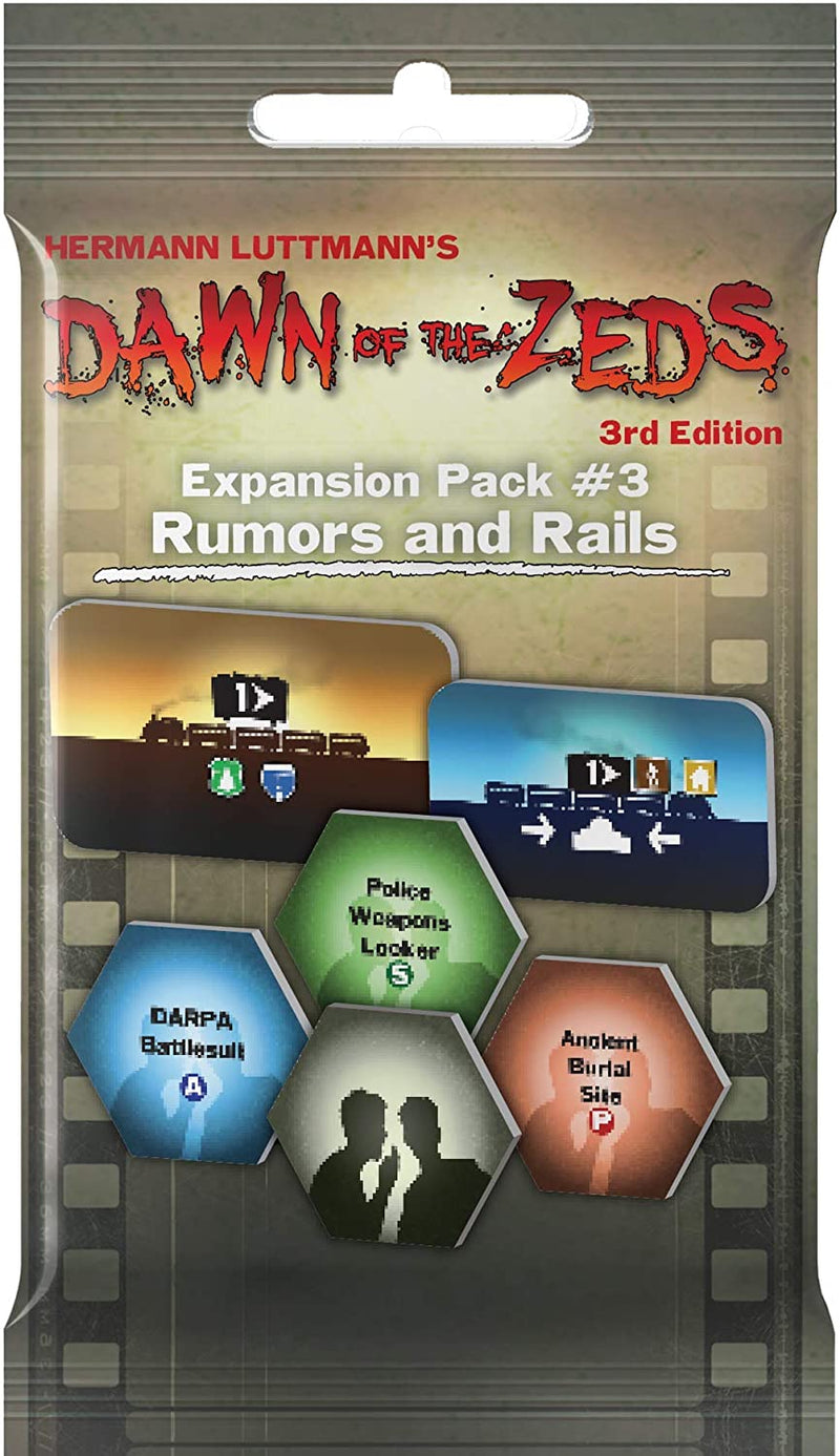 Dawn of the Zeds 3rd edition: Rumors and Rails