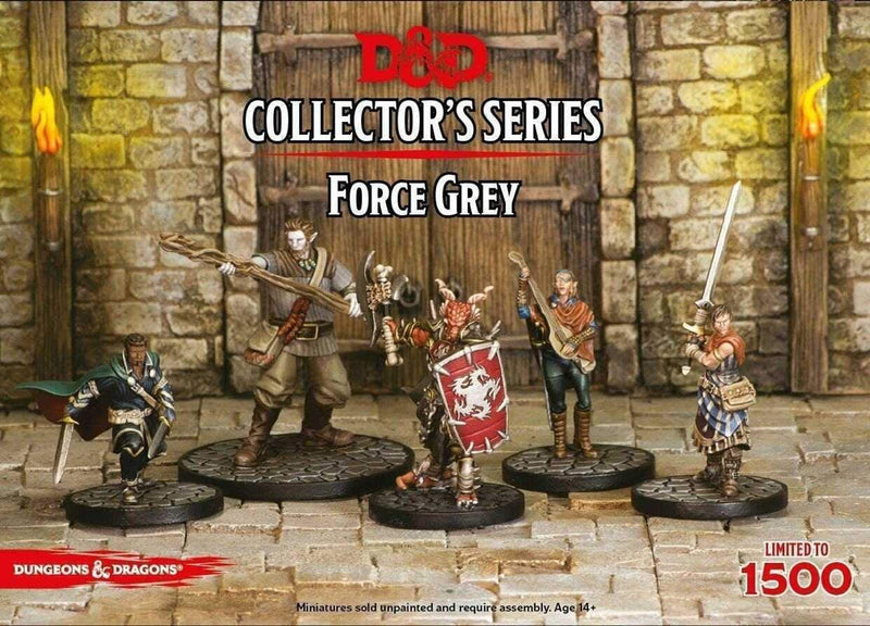 D&D Collector's Series Miniatures: Force Grey