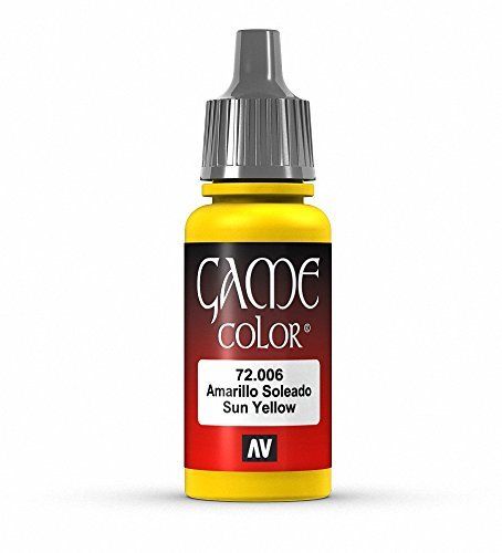 Vallejo Game Colour 72.006 - Sun Yellow 17 ml
