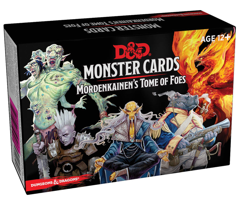 D&D Monster Cards: Mordenkainen's Tome of Foes Deck