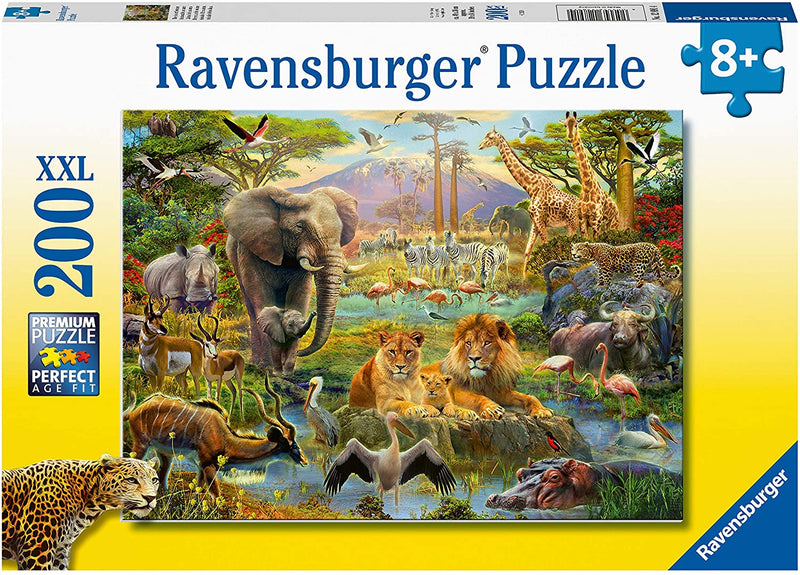 Puzzle: (200 pc) Animals In The Jungle