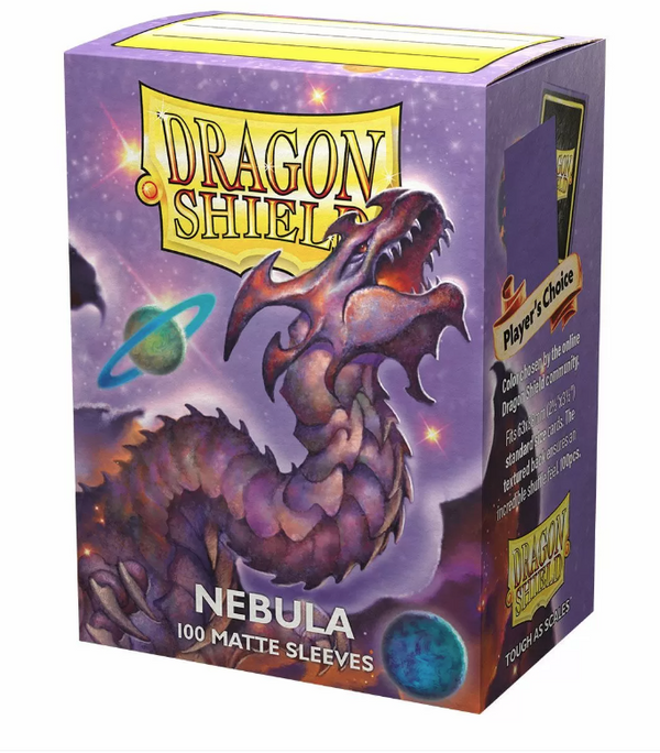 Card Sleeves: Dragon Shield - 100 Box Matte "Standard" Nebula (63mm x 88mm)
