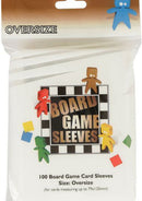 Card Sleeves: Board Game Sleeves - 100 "Oversize" Clear (79mm x 120mm)