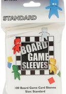Card Sleeves: Board Games Sleeves - 100 "Standard Game" Clear (63mm x 88mm)