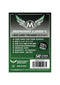 Card Sleeves: Mayday - 50 Premium Green "Standard Card Game" (63.5mm x 88mm)
