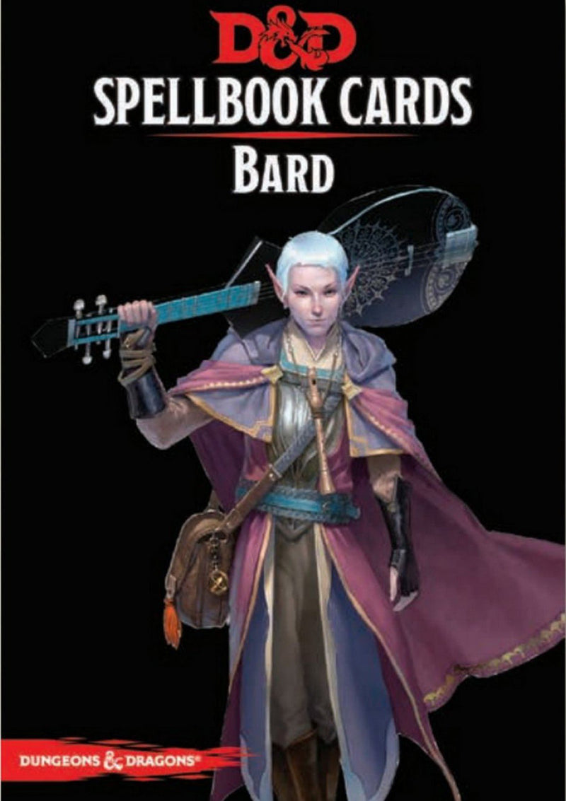 D&D Spellbook Cards: Bard Deck (128 Cards) Revised 2018 Edition