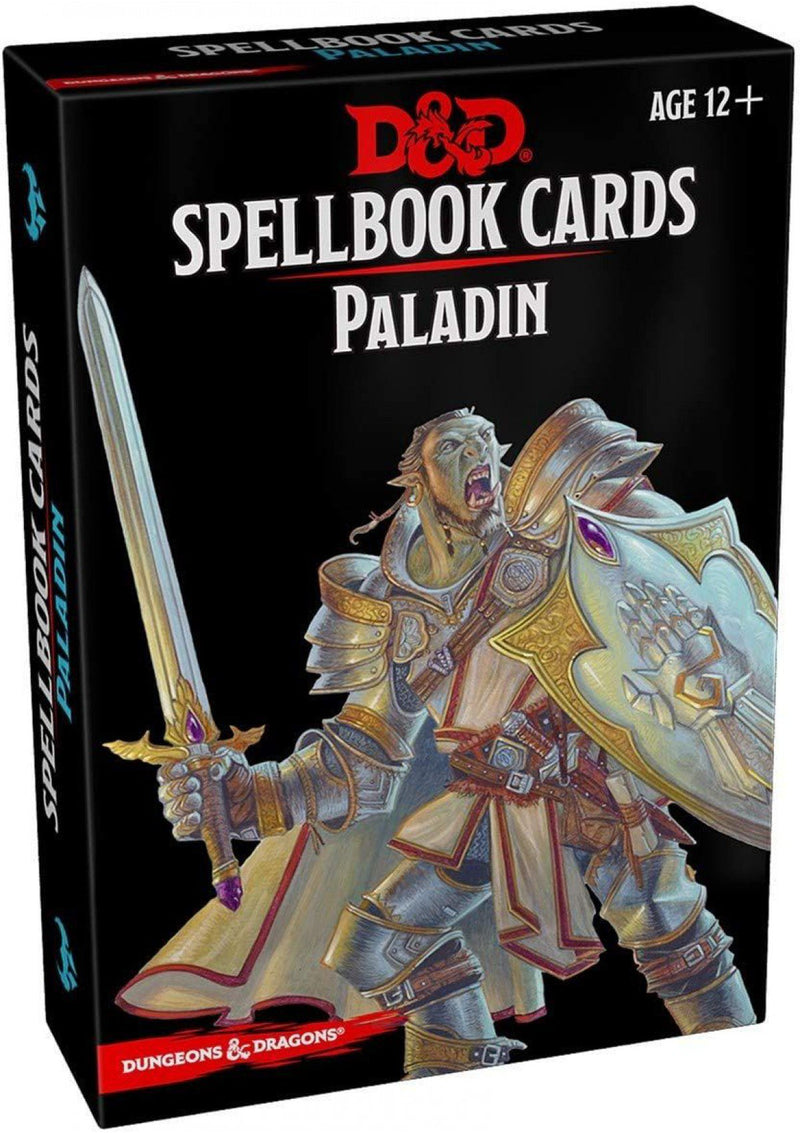 D&D Spellbook Cards: Paladin Deck (70 Cards) Revised 2018 Edition