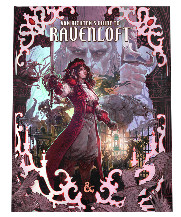 D&D 5e Van Richten's Guide to Ravenloft Alternative Art Hard Cover