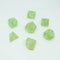 Dice: Chronicle Cards Dice Set - 'Ghostly Lime' Resin