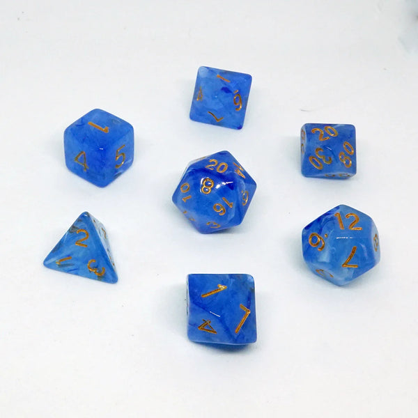 Dice: Chronicle Cards Dice Set - 'Ghostly Wave' Resin