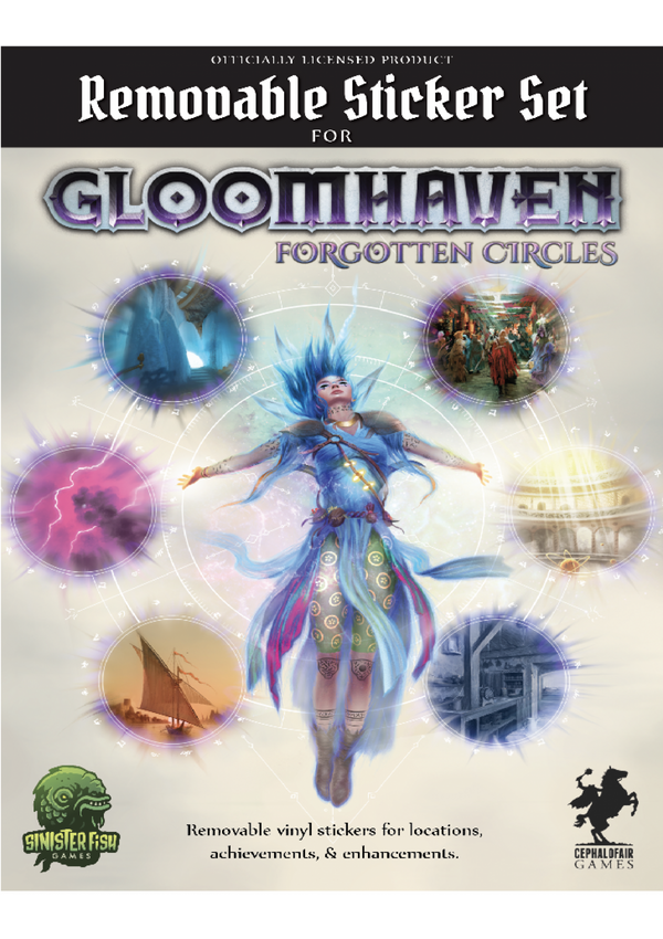 Gloomhaven: Removable Sticker Set - Forgotten Circles