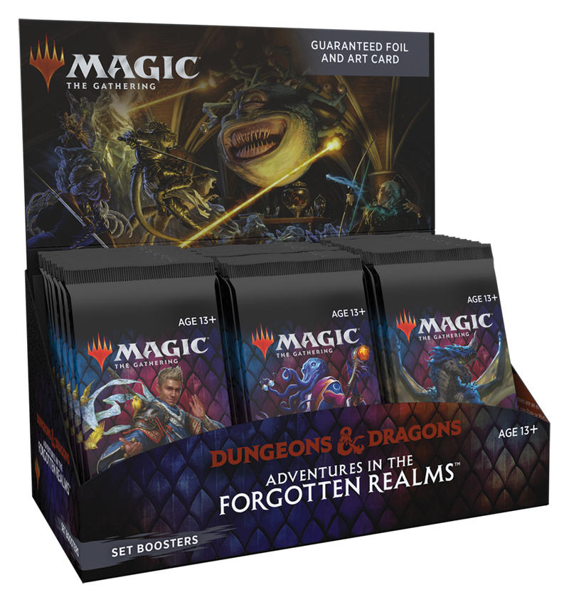 MTG Magic the Gathering: D&D Adventures in the Forgotten Realms - Set Booster Box