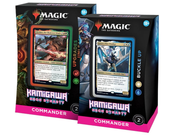 MTG Magic the Gathering: Kamigawa Neon Dynasty - Commander Bundle (Set of 2)