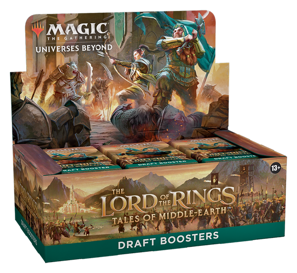 MTG Magic the Gathering: The Lord of the Rings Tales of Middle-Earth Draft Booster Display
