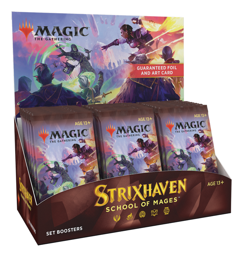 MTG Magic the Gathering: Strixhaven School of Mages - Set Booster Box