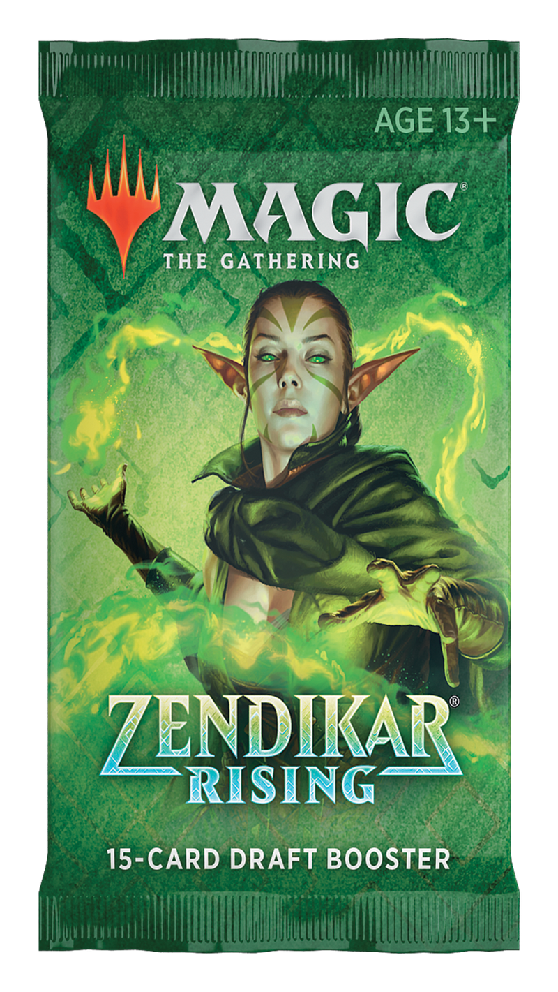 MTG Magic the Gathering: Zendikar Rising - Draft Booster SINGLE