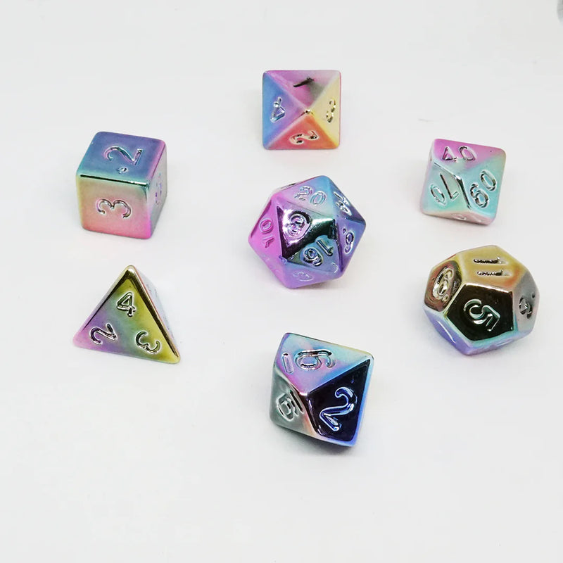 Dice: Chronicle Cards Dice Set - 'Oil Metalica' Resin