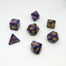 Dice: Chronicle Cards Dice Set - 'Pearlescent Midnight' Resin