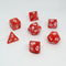 Dice: Chronicle Cards Dice Set - 'Pearlescent Red' Resin